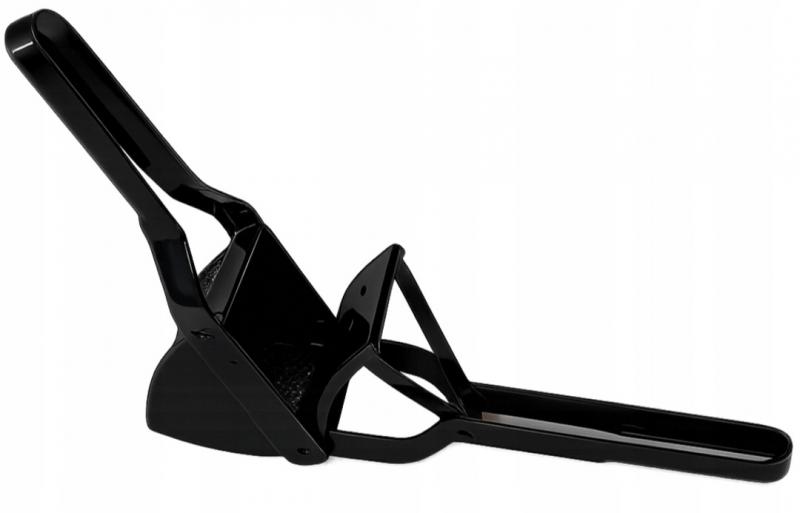 Praska do ziemniaków wyciskacz sera soków stalowa ugniatacz tłuczek BLACK